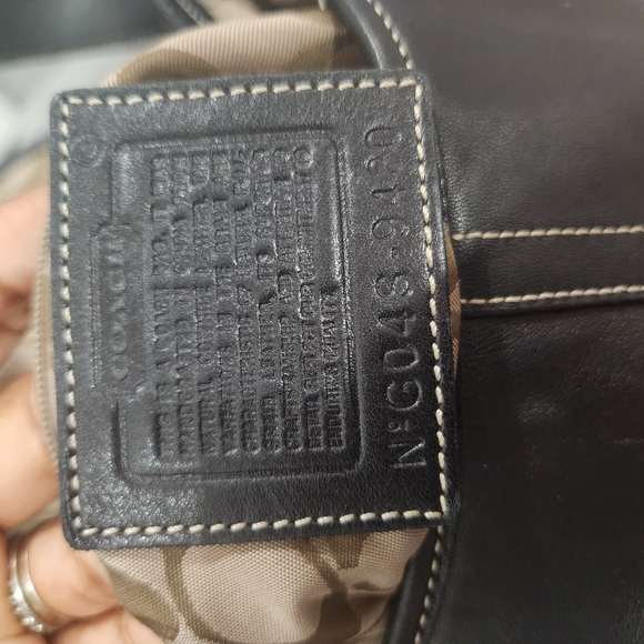 Coach Soho Crossbody Messenger Black Leather Shoulder Bag - Picture 9 of 10